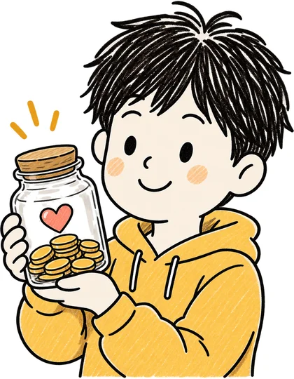 คุณโน้ตถือโหลเหรียญ